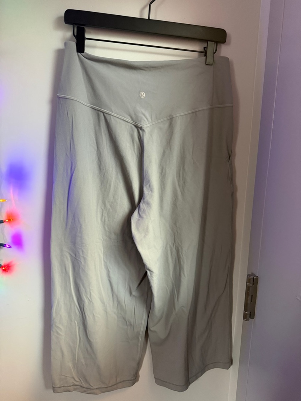 lululemon athletica Wide Leg Pants in Light Gray